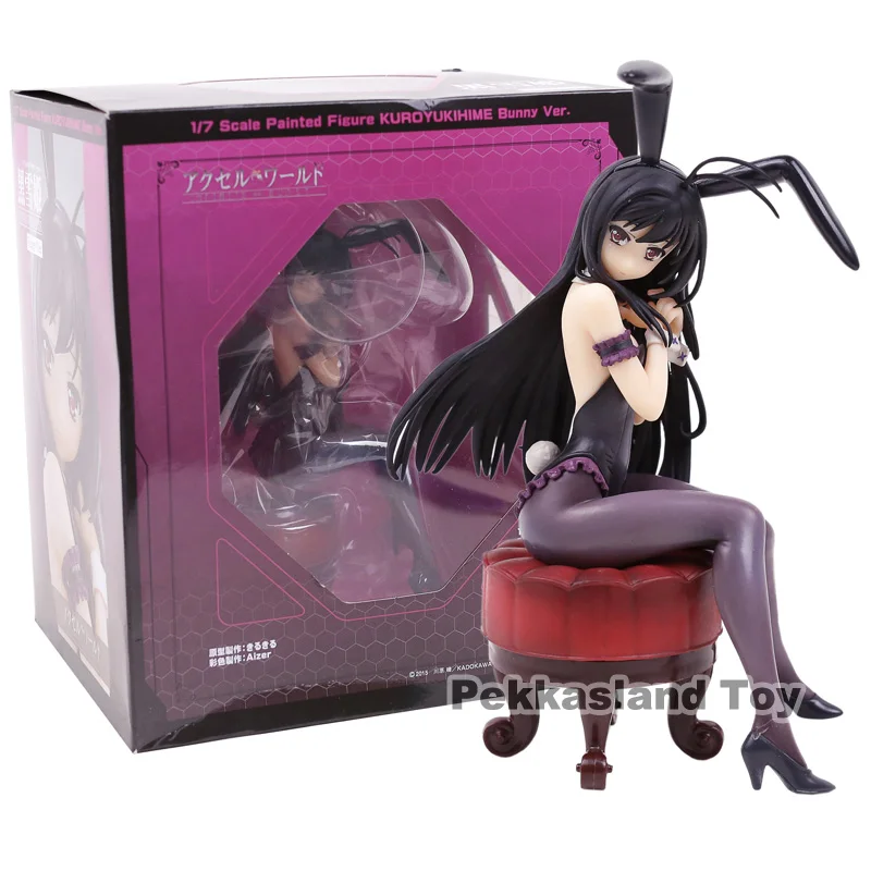 Accel World Kuroyuki Hime Bunny Ver. 1/7 Scale PVC Figure Collectible Model Toy
Accel World Kuroyuki Hime Bunny Ver. 1/7 Scale PVC Figure Collectible Model Toy