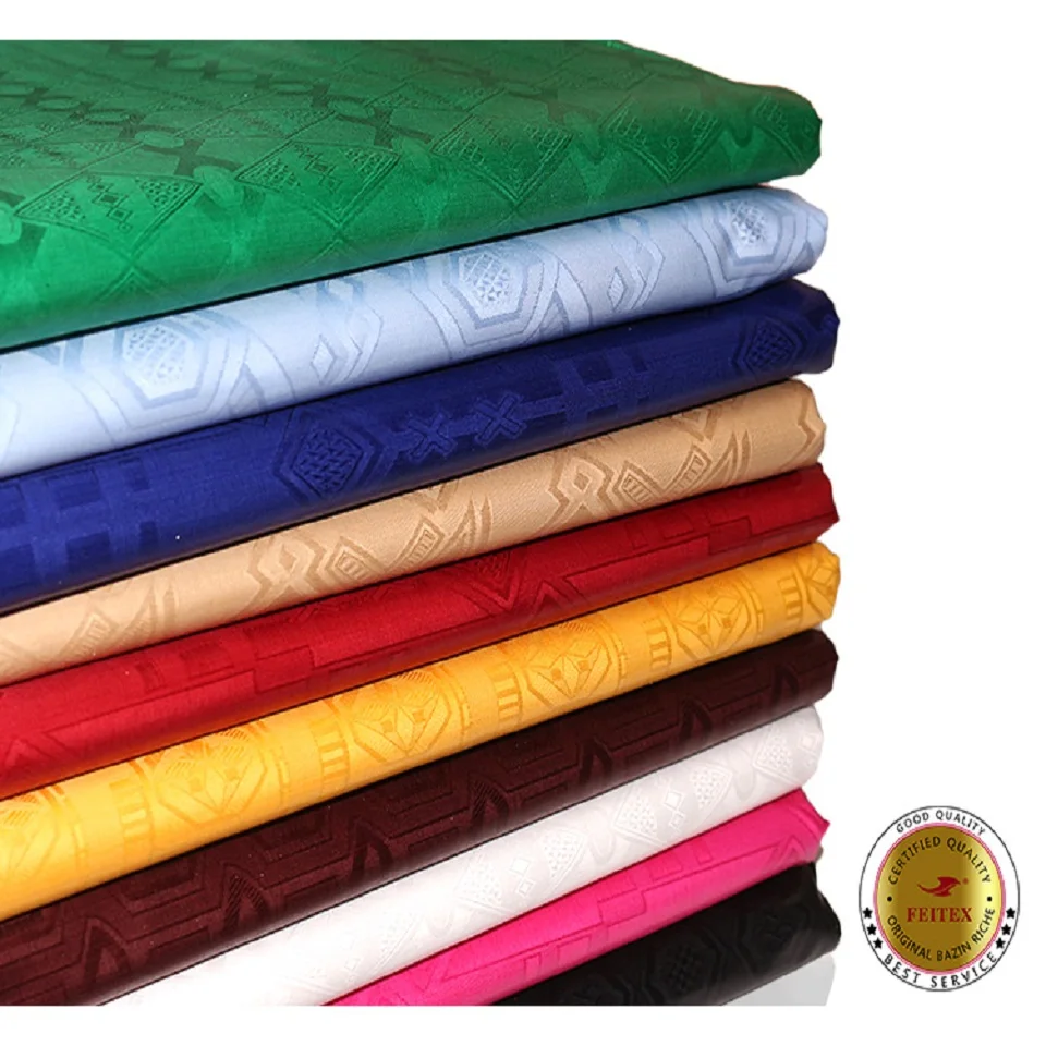 Good Quality West Africa Bazin Riche Guinea Brocade Cotton Fabric African Clothing Textile For Wedding Party Feitex
Good Quality West Africa Bazin Riche Guinea Brocade Cotton Fabric African Clothing Textile For Wedding Party Feitex