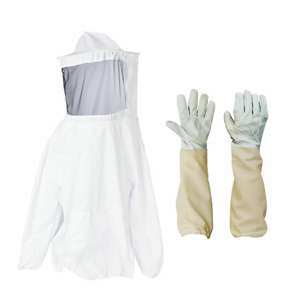 Veil Set Bee Honey Keeping Equipment Gloves Hive Brush Hook New Beekeeping Suit
Veil Set Bee Honey Keeping Equipment Gloves Hive Brush Hook New Beekeeping Suit