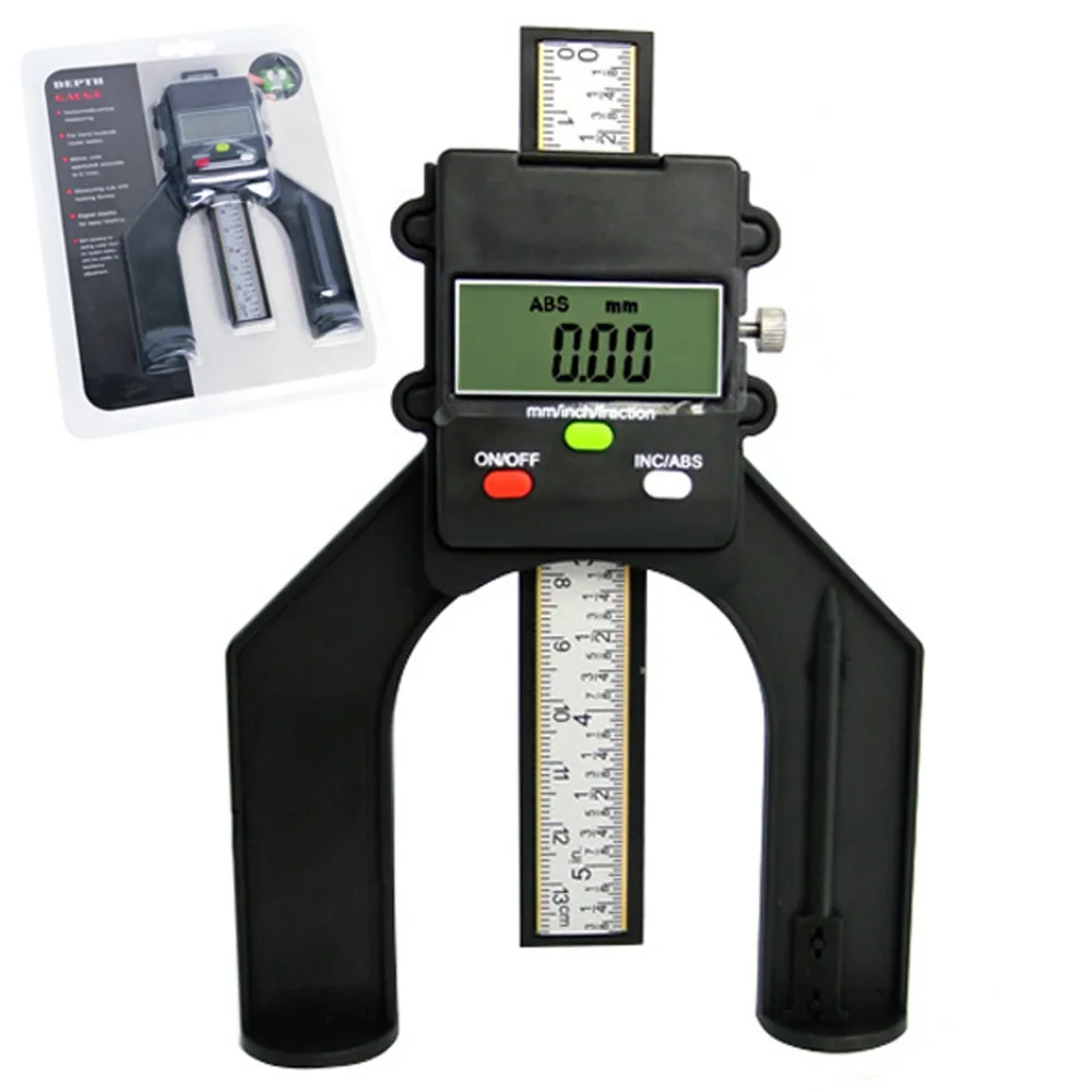 Digital Tread LCD Magnetic Feet Aperture 80mm Hand Routers Self Standing Depth Gauge
Digital Tread LCD Magnetic Feet Aperture 80mm Hand Routers Self Standing Depth Gauge