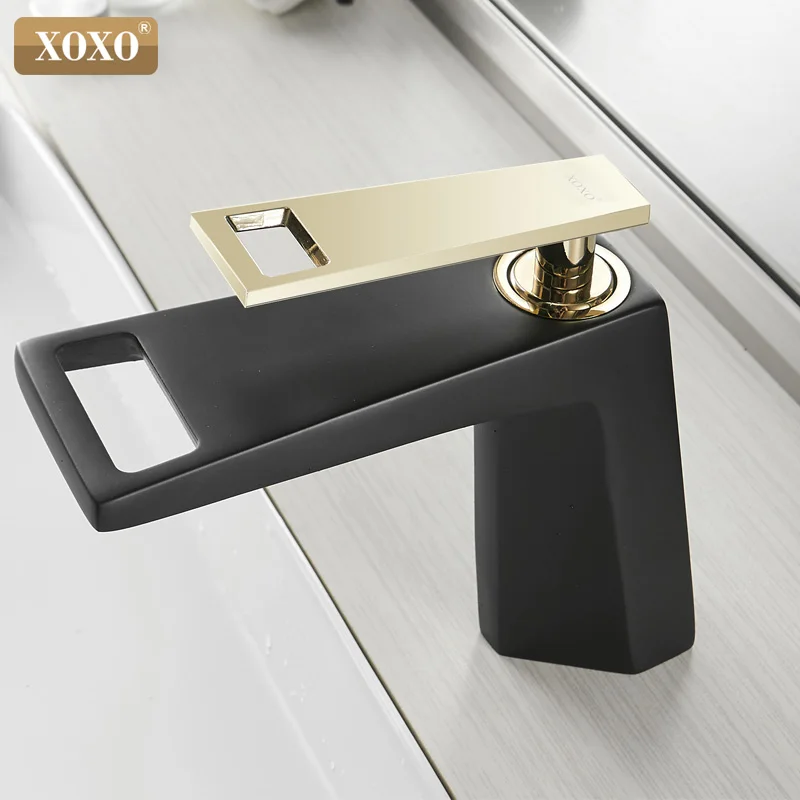 XOXO Basin Faucet Black Waterfall Bathroom Faucet Cold And Hot Single handle Bathroom Faucet Mixer Water Tap 80015A-H
XOXO Basin Faucet Black Waterfall Bathroom Faucet Cold And Hot Single handle Bathroom Faucet Mixer Water Tap 80015A-H