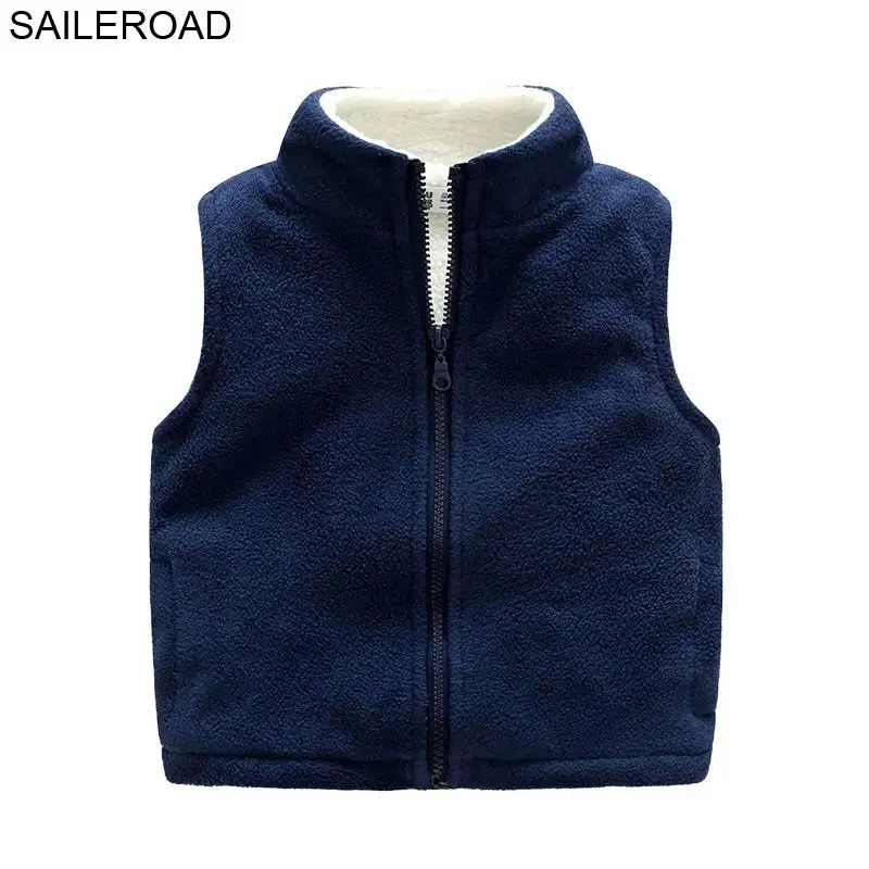 SAILEROAD Winter Children Vest Fleece Turtleneck Clothes for Kids Waistcoat Warm Boys Sleeveless Vest Teenager Thick Top Vest
SAILEROAD Winter Children Vest Fleece Turtleneck Clothes for Kids Waistcoat Warm Boys Sleeveless Vest Teenager Thick Top Vest