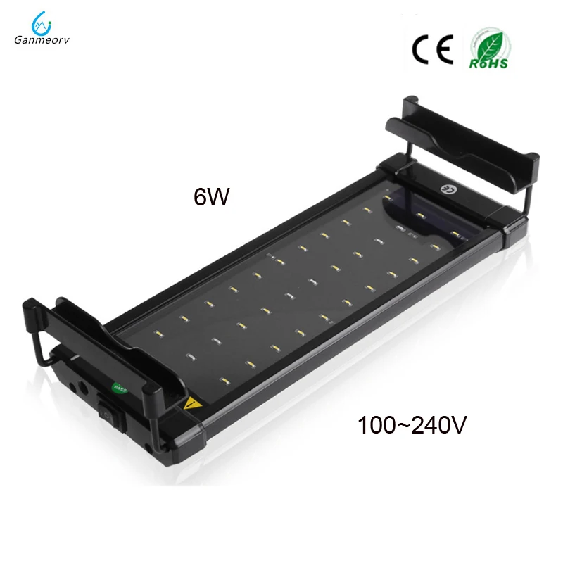 30-50cm Aquarium Light Fish Tank LED Light Lamp with Extendable Brackets 30 White 6 Blue LED light for Aquarium lighting
30-50cm Aquarium Light Fish Tank LED Light Lamp with Extendable Brackets 30 White 6 Blue LED light for Aquarium lighting