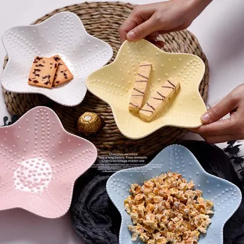 Ceramic Dish Deep Plate Starfish Tray Salad Emboss Lovely Breakfast Bowl Dessert Solid Food Tray Christmas Plate Tableware 1pcs
Ceramic Dish Deep Plate Starfish Tray Salad Emboss Lovely Breakfast Bowl Dessert Solid Food Tray Christmas Plate Tableware 1pcs