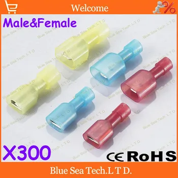 300pcs F/MDFN Red+Blue+Yellow Male&female cold-pressed terminal Connectors Splices For 0.5-6.0mm2,22-10 AWG Wire
300pcs F/MDFN Red+Blue+Yellow Male&female cold-pressed terminal Connectors Splices For 0.5-6.0mm2,22-10 AWG Wire
