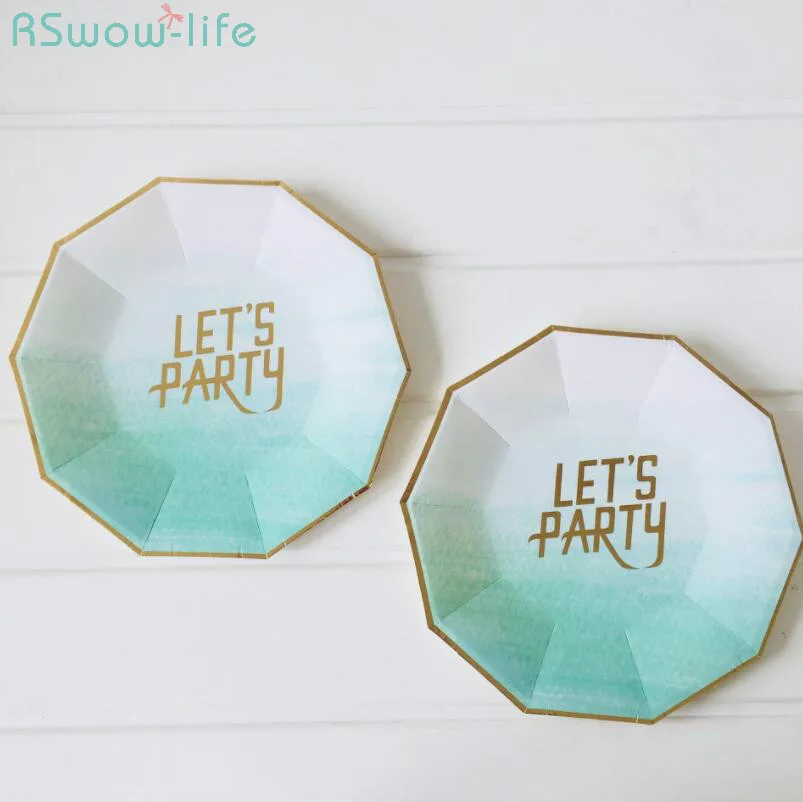 Family Parties Children's Adult Dessert Birthday Disk Disposable Cake Wedding Party Plate Gradually Pink Blue Yellow Supplies
Family Parties Children's Adult Dessert Birthday Disk Disposable Cake Wedding Party Plate Gradually Pink Blue Yellow Supplies