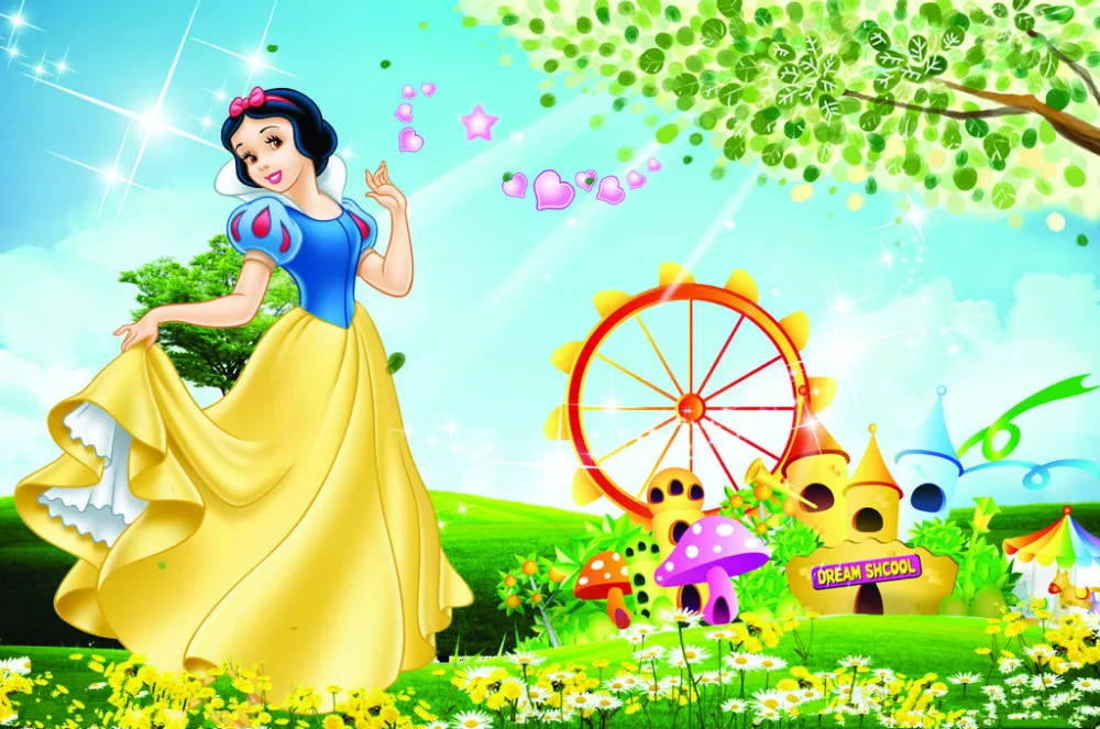 SHENGYONGBAO Vinyl Backdrops for Photography Cartoon Snowwhite theme Photo Studio Background 81126-04
SHENGYONGBAO Vinyl Backdrops for Photography Cartoon Snowwhite theme Photo Studio Background 81126-04