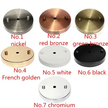 Smuxi E27 Bulb Lamp Base Holder 120mm Lamp Base Ceiling Canopy Wall Lights Mount LED Vintage Pendant Light Lamp Disc Base
Smuxi E27 Bulb Lamp Base Holder 120mm Lamp Base Ceiling Canopy Wall Lights Mount LED Vintage Pendant Light Lamp Disc Base
