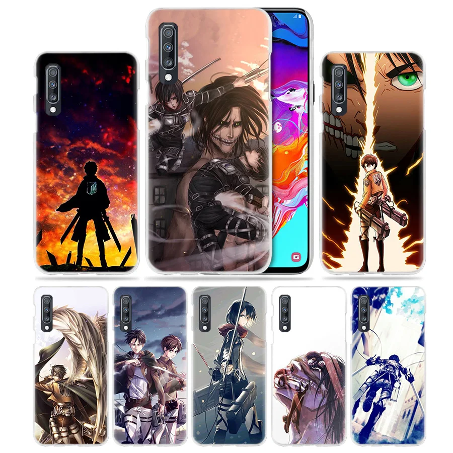 Attack on Titan Case for Samsung Galaxy M40 A50 A80 A70 A60 A40 A30 A20e A10 J4 J6 Plus J8 2018 S10e Hard PC Anime Phone Cover
Attack on Titan Case for Samsung Galaxy M40 A50 A80 A70 A60 A40 A30 A20e A10 J4 J6 Plus J8 2018 S10e Hard PC Anime Phone Cover