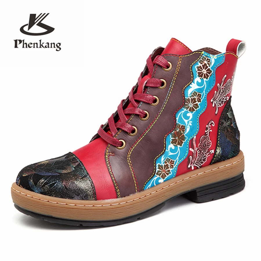 Women winter Boots Genuine cow Leather High heel Ankle Comfortable quality soft Shoes Brand Designer Handmade red 2019 spring
Women winter Boots Genuine cow Leather High heel Ankle Comfortable quality soft Shoes Brand Designer Handmade red 2019 spring