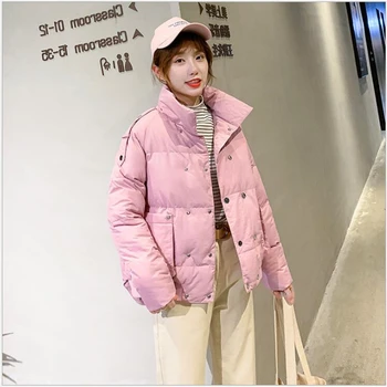 Winter jacket parkas 2019 short cotton-padded women winter jackets coat women's thick warm bread coat abrigos mujer invierno 185
Winter jacket parkas 2019 short cotton-padded women winter jackets coat women's thick warm bread coat abrigos mujer invierno 185
