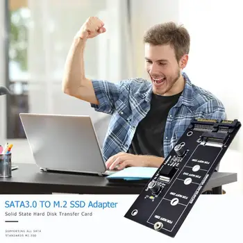 6Gpbs SATA To (B+M) KEY NGFF Converter SATA 3.0 22 Pin to M.2 NGFF SSD Adapter Expansion Cardfor 2280/2260/2242/2230 M2 SSD
6Gpbs SATA To (B+M) KEY NGFF Converter SATA 3.0 22 Pin to M.2 NGFF SSD Adapter Expansion Cardfor 2280/2260/2242/2230 M2 SSD