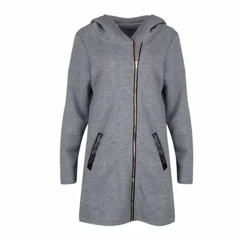 New Casual Autumn Long Hooded Coat Women Side Zipper Warm Jacket Outerwear Tops Winter Jackets and Coats
New Casual Autumn Long Hooded Coat Women Side Zipper Warm Jacket Outerwear Tops Winter Jackets and Coats