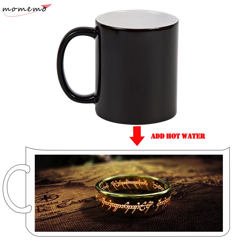 MOMEMO Lord of The Rings Ceramic Mug Creative Heat Revealing Color Changing Mug 11oz Coffee Mug for Friends Lover Children Gifts
MOMEMO Lord of The Rings Ceramic Mug Creative Heat Revealing Color Changing Mug 11oz Coffee Mug for Friends Lover Children Gifts