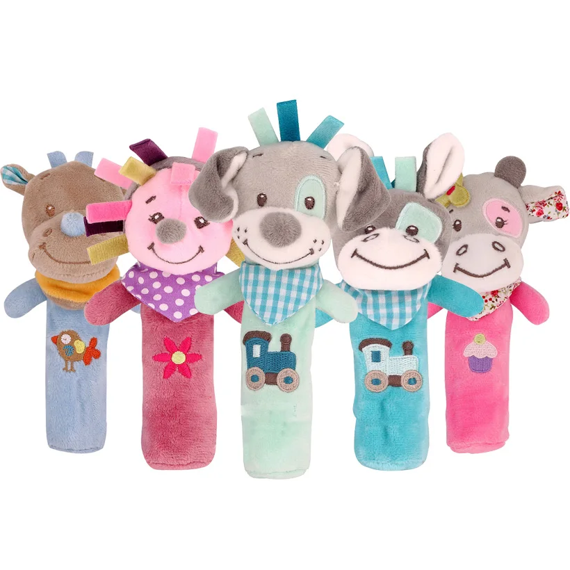 Funy Baby Rattle Mobiles Cute Baby Toys Cartoon Animal Hand Bell Rattle Soft Toddler Oyuncak Plush Bebe Toys 0-12 Months
Funy Baby Rattle Mobiles Cute Baby Toys Cartoon Animal Hand Bell Rattle Soft Toddler Oyuncak Plush Bebe Toys 0-12 Months