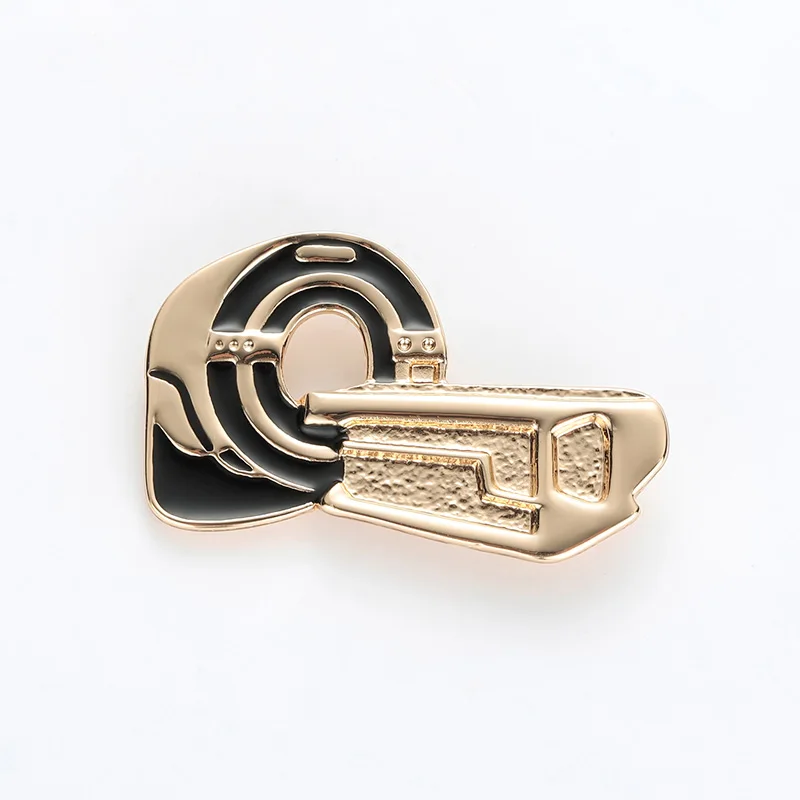 Magnetic Resonance Lapel Pin Black enamel Medical Gift Doctor Nurse Gold Silver Hijab Pins Metal Brooches Women Accessories
Magnetic Resonance Lapel Pin Black enamel Medical Gift Doctor Nurse Gold Silver Hijab Pins Metal Brooches Women Accessories