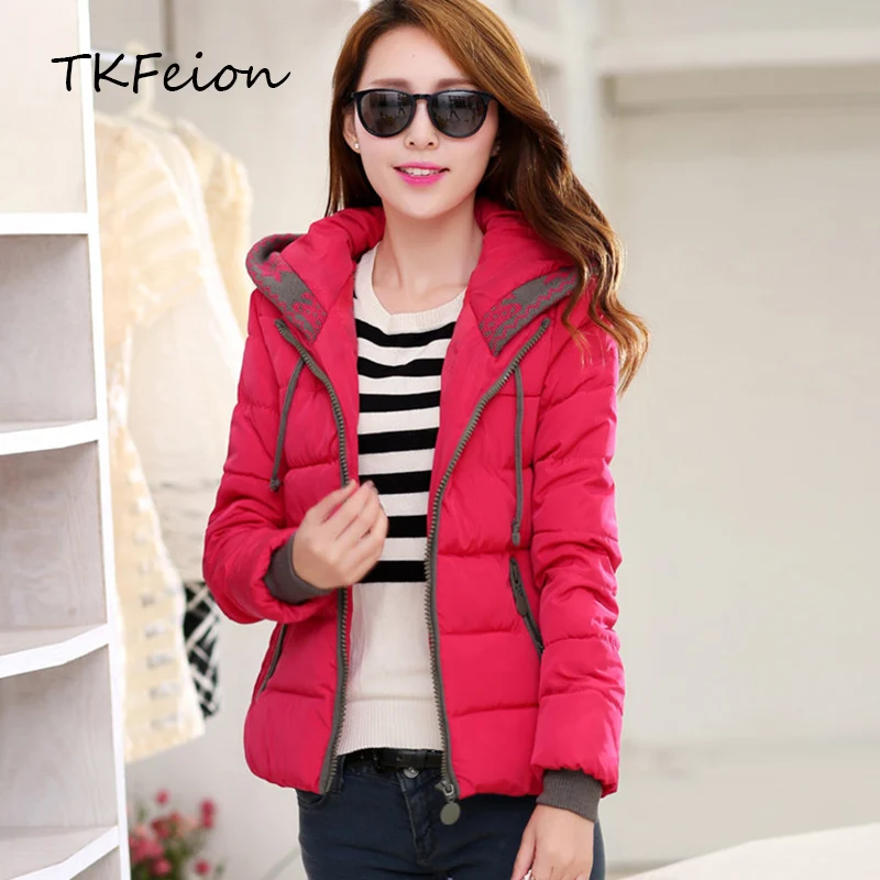 Womens Winter Hooded Coats 2018 Spring Autumn Cotton Padded Down Parkas Fashion Ladies Short Outerwear Female Bomber Jackets 3XL
Womens Winter Hooded Coats 2018 Spring Autumn Cotton Padded Down Parkas Fashion Ladies Short Outerwear Female Bomber Jackets 3XL