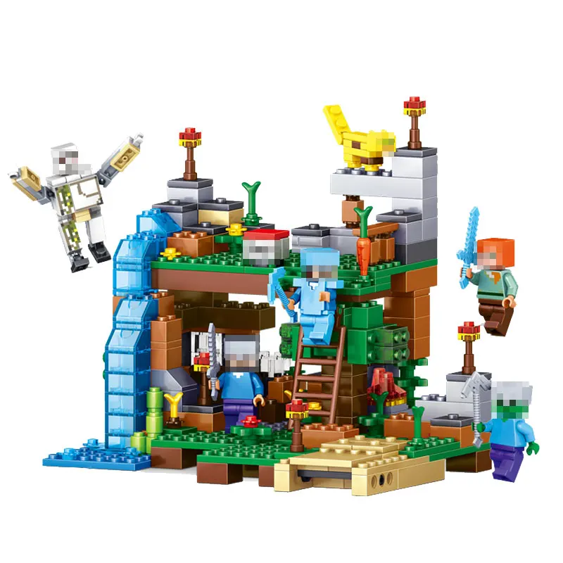QL0510 378 Pcs Legoing Minecraft Series Qunlong 4 in 1 Garden Enlighten Toy For Children Birthday Gift Compatible Legoing
QL0510 378 Pcs Legoing Minecraft Series Qunlong 4 in 1 Garden Enlighten Toy For Children Birthday Gift Compatible Legoing