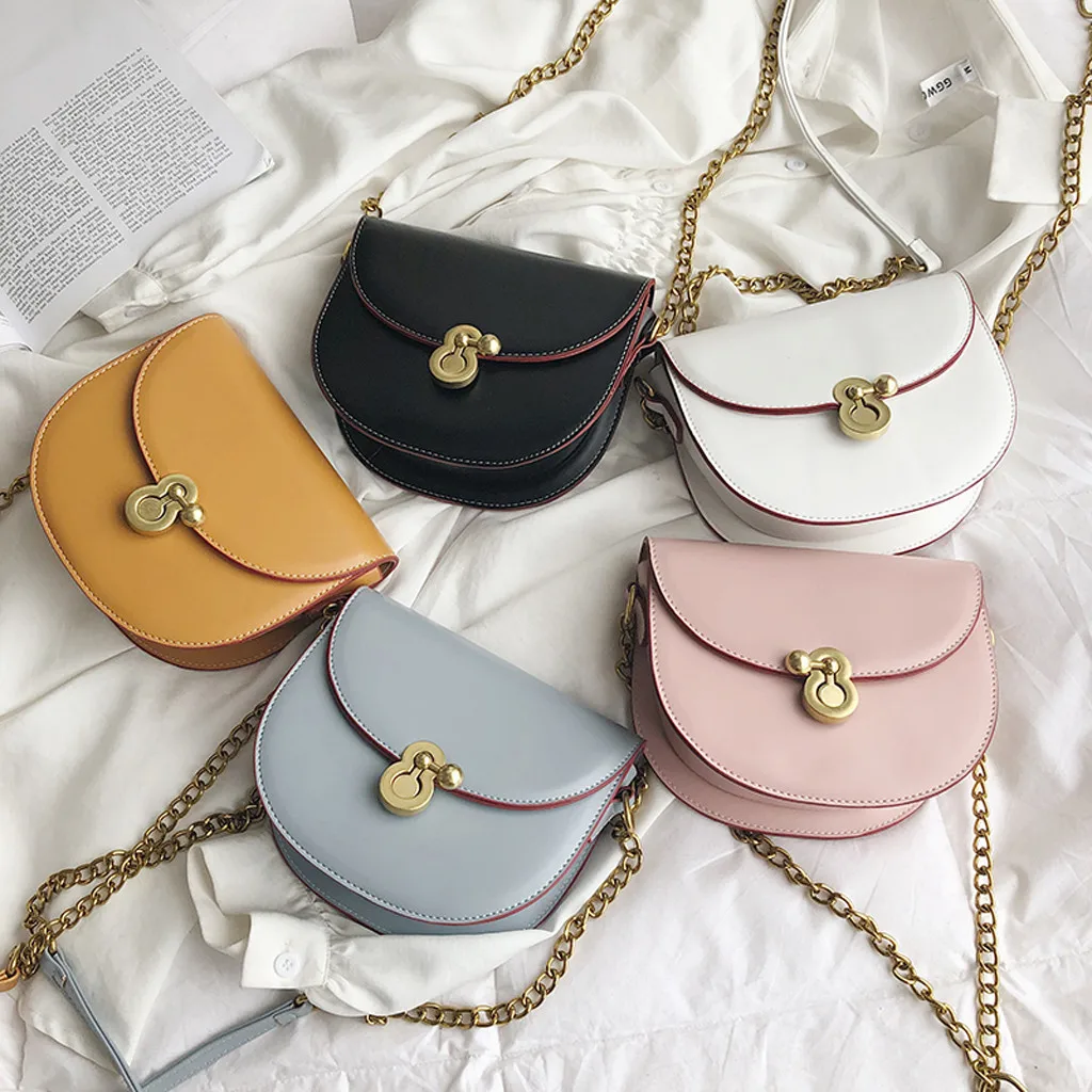 MUQGEW Women's Messenger Bags Fashion Pure color One-Shoulder Hand-Held Small Saddle Crossbody Bag Malas De Senhora
MUQGEW Women's Messenger Bags Fashion Pure color One-Shoulder Hand-Held Small Saddle Crossbody Bag Malas De Senhora