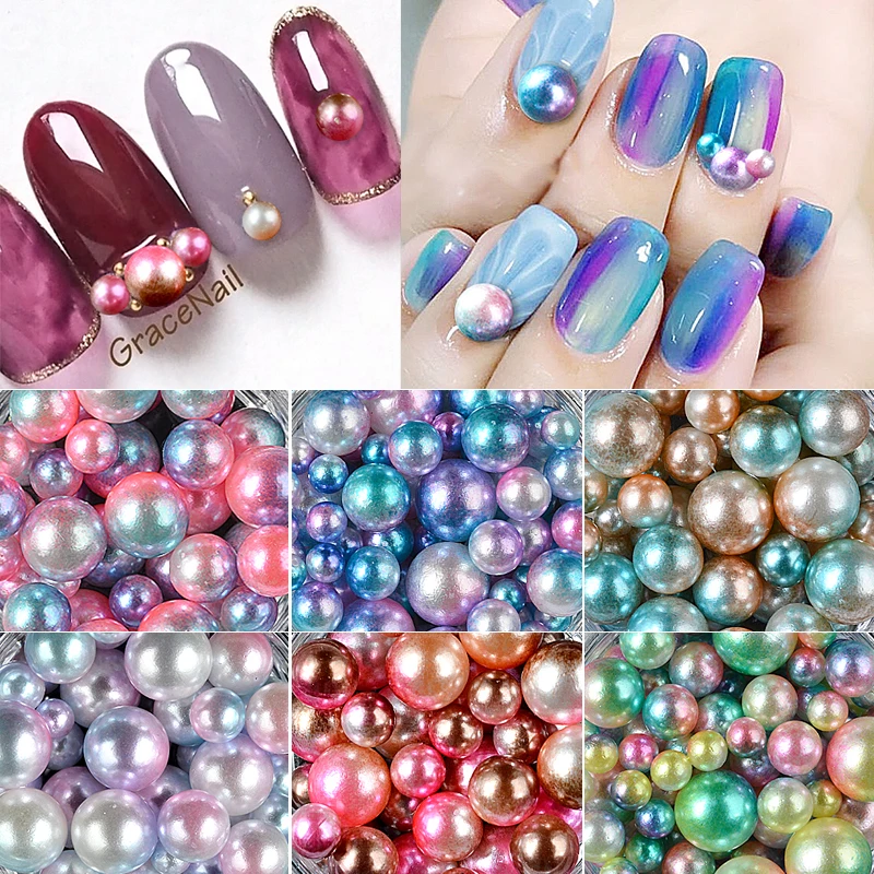 ELECOOL 3/4/5/6mm Mix Size Caviar Beads Round Ball Micro Pearl Colorful Rhinestone Manicure 3D Nail Art Decoration
ELECOOL 3/4/5/6mm Mix Size Caviar Beads Round Ball Micro Pearl Colorful Rhinestone Manicure 3D Nail Art Decoration