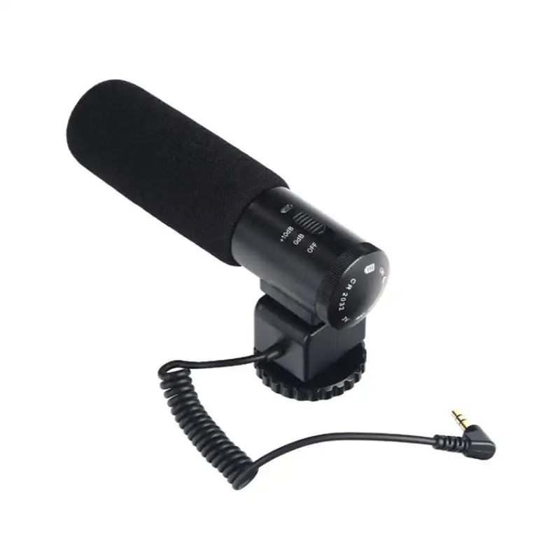MIC-03 Professional Electret Microphone Camera External Stereo Microphone Mike For Nikon D7500 D7200 D5600 D5500 D5300 D3300 D5
MIC-03 Professional Electret Microphone Camera External Stereo Microphone Mike For Nikon D7500 D7200 D5600 D5500 D5300 D3300 D5