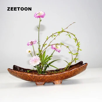 Japanese floriculture Ikebana Ceramic Containers Vase Jardiniere Flower Arranging Coarse Pottery Flower Pot Vintage Home Decor
Japanese floriculture Ikebana Ceramic Containers Vase Jardiniere Flower Arranging Coarse Pottery Flower Pot Vintage Home Decor