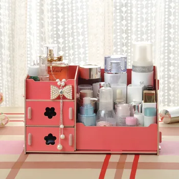 Creative DIY Wooden Cosmetic Desktop Storage Box Lipstick Perfume Nail Polish Holders Make-up Tabletop Makeup Organizer
Creative DIY Wooden Cosmetic Desktop Storage Box Lipstick Perfume Nail Polish Holders Make-up Tabletop Makeup Organizer