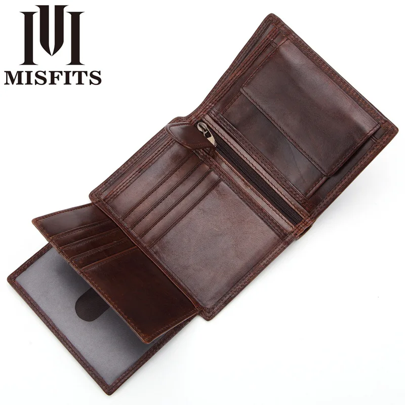 Misfits Man Wallets Luxury Designers Tri-fold Wallet Genuine Leather Short Wallets Male Multifunctional Driver License Holder
Misfits Man Wallets Luxury Designers Tri-fold Wallet Genuine Leather Short Wallets Male Multifunctional Driver License Holder