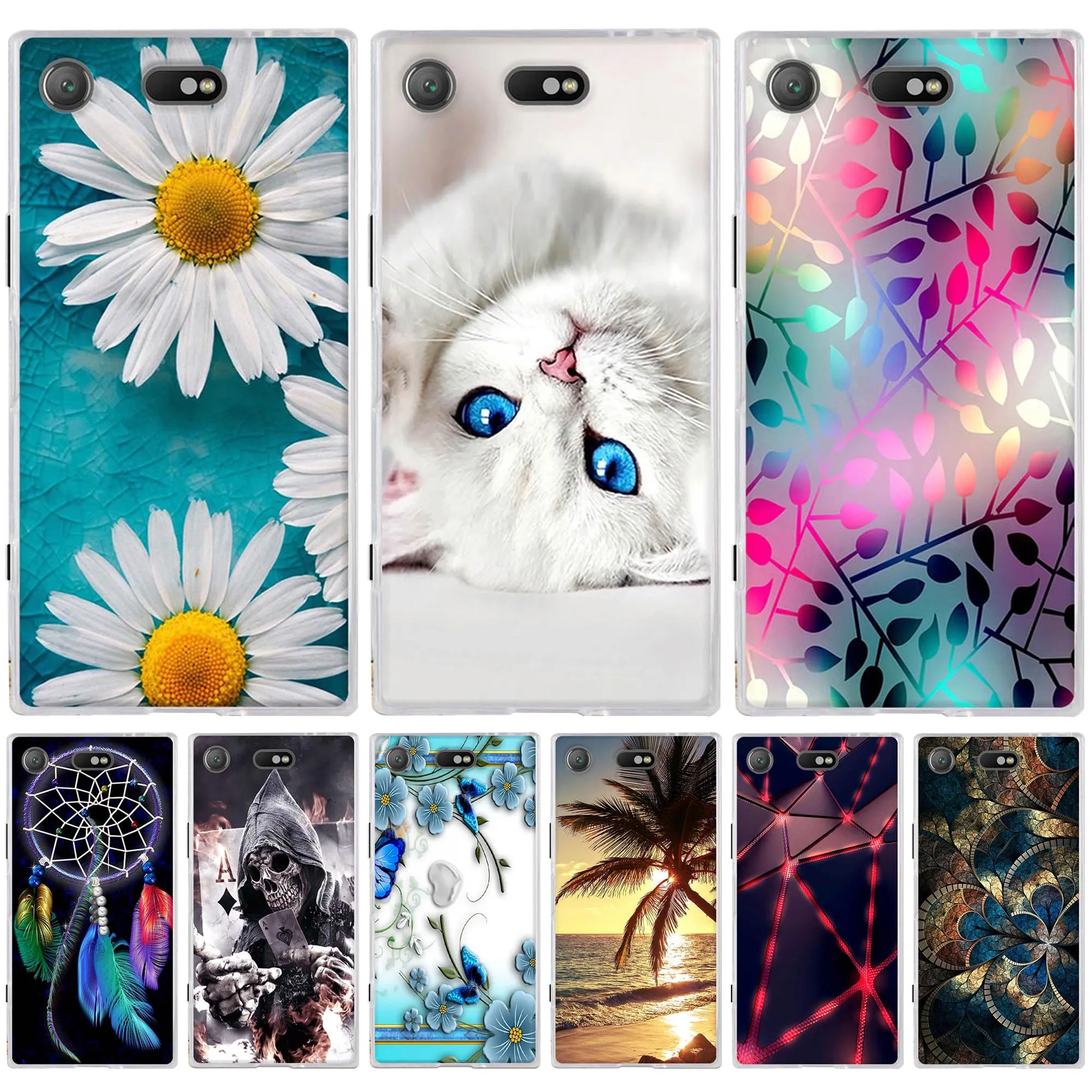 Case For Sony Xperia XZ1 Compact G8441 Cover Thin TPU Soft Silicone Back Cover For Fundas Sony Xperia XZ1 Mini G8441 Phone Cases
Case For Sony Xperia XZ1 Compact G8441 Cover Thin TPU Soft Silicone Back Cover For Fundas Sony Xperia XZ1 Mini G8441 Phone Cases