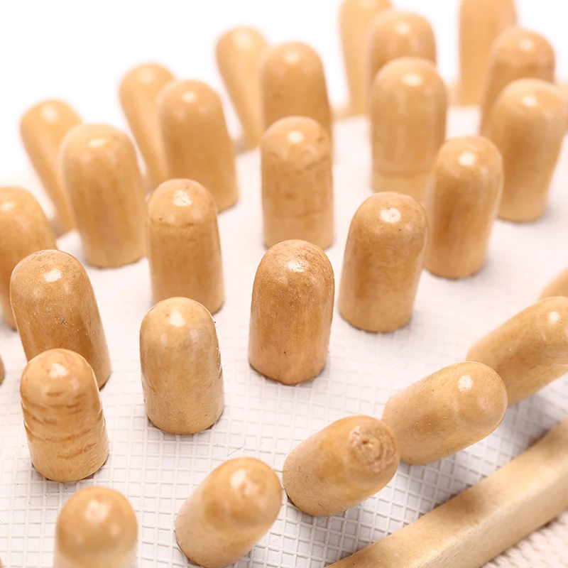 Wood Massager Comb Body Massage Knock Hammer Stress Release Comb Massager Neck Arm Back Scratcher Relaxing 7*13cm
Wood Massager Comb Body Massage Knock Hammer Stress Release Comb Massager Neck Arm Back Scratcher Relaxing 7*13cm
