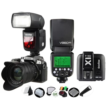 GODOX X1T-O Transmitter + V860IIO 2000mAh Li-ion Battery 2.4G HSS Wireless TTL Flash Light Speedlite Set for Olympus Panasonic
GODOX X1T-O Transmitter + V860IIO 2000mAh Li-ion Battery 2.4G HSS Wireless TTL Flash Light Speedlite Set for Olympus Panasonic