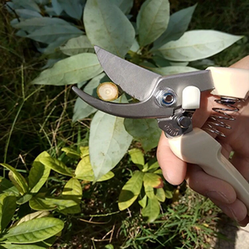 SK5 Manganese Steel Pruners Garden Shears Garden Scissors Double-edged Large-caliber Pruning Shears Fruit Tree Branches Garden Tools (2)