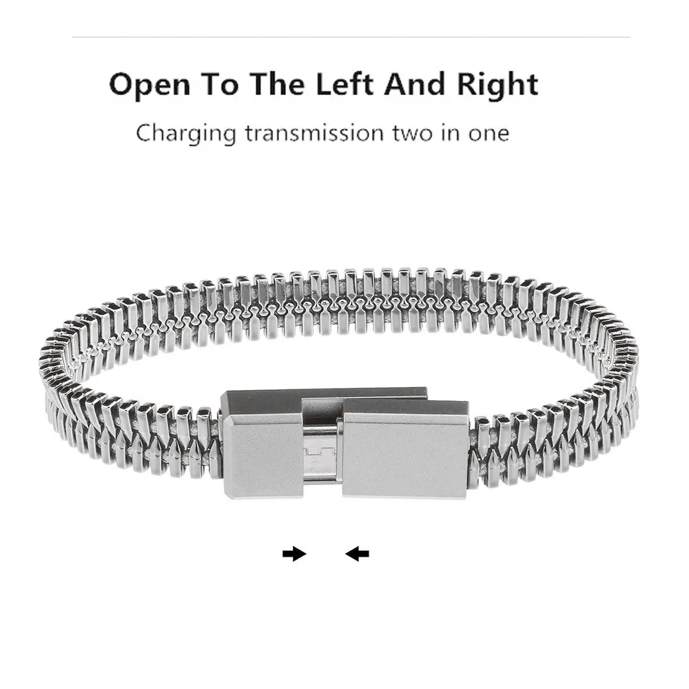 Charger Retractable Cable Creative Bracelet Charger Android phone Micro USB Data Sync Fast Charging Cable Foreo
Charger Retractable Cable Creative Bracelet Charger Android phone Micro USB Data Sync Fast Charging Cable Foreo