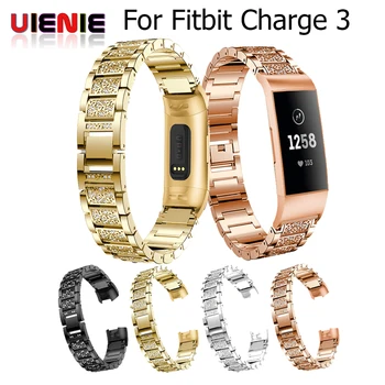 New Watch Bands for Fitbit Charge 4 Bands Stainless Steel Metal Wrist Strap band Women Jewelry Crystal Bracelet for Charge3
New Watch Bands for Fitbit Charge 4 Bands Stainless Steel Metal Wrist Strap band Women Jewelry Crystal Bracelet for Charge3