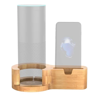 Multifunctional Bamboo Phone Charging Stand Holder for Amazon Echo Speaker iPhone 7 Plus Samsung S8+ 
Multifunctional Bamboo Phone Charging Stand Holder for Amazon Echo Speaker iPhone 7 Plus Samsung S8+
