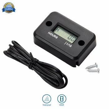 LCD Inductive Digital Hour Meter for jet ski Motorcycle Snowmobile marine ATV lawn mower glider paramotor motocros HM006A
LCD Inductive Digital Hour Meter for jet ski Motorcycle Snowmobile marine ATV lawn mower glider paramotor motocros HM006A