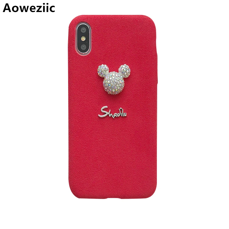 Aoweziic Personality DIY water drill For iPhone X XS MAX XR mobile phone shell cartoon flannelette 8 7plus cover shell 6S female
Aoweziic Personality DIY water drill For iPhone X XS MAX XR mobile phone shell cartoon flannelette 8 7plus cover shell 6S female