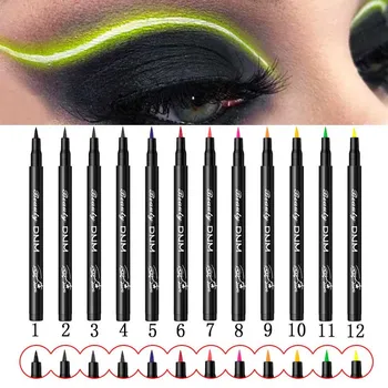 12 Colors Make Up Eyeliner Long Lasting Eye Liner Pencil Waterproof Liquid Makeup Cosmetics Eyeliner Pen for Eyes
12 Colors Make Up Eyeliner Long Lasting Eye Liner Pencil Waterproof Liquid Makeup Cosmetics Eyeliner Pen for Eyes