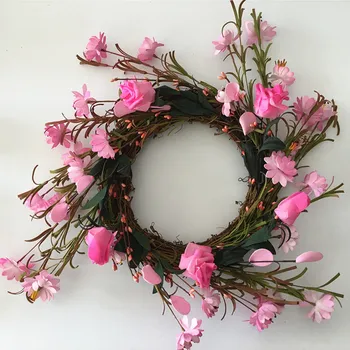 1pcs/lot Factory Directly Sale Home Decoration Spring Artificial Foam Flower Wreath Free Shipping 
1pcs/lot Factory Directly Sale Home Decoration Spring Artificial Foam Flower Wreath Free Shipping
