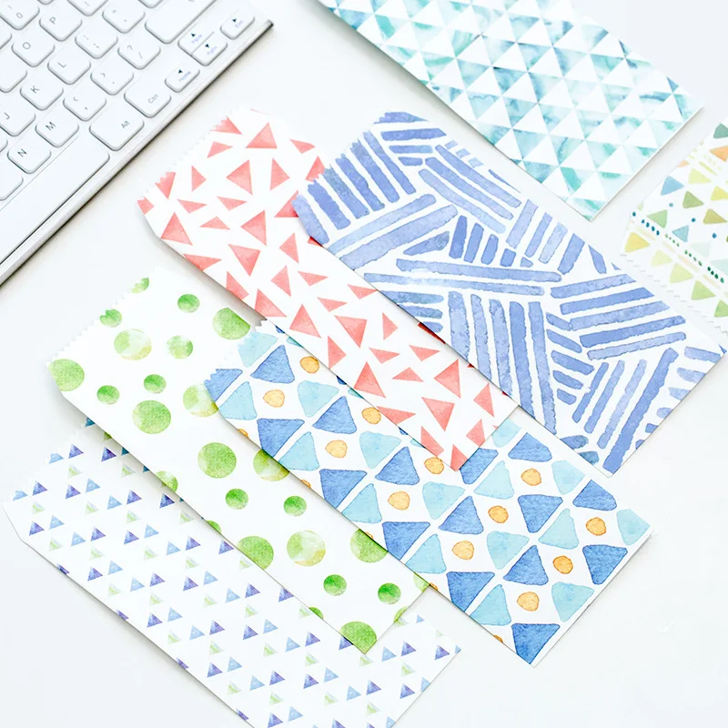 30 pcs/lot Geometric patterns Korea Cute Cartoon Colorful Paper Envelope Gift Craft Envelopes for Wedding Letter Invitations
30 pcs/lot Geometric patterns Korea Cute Cartoon Colorful Paper Envelope Gift Craft Envelopes for Wedding Letter Invitations