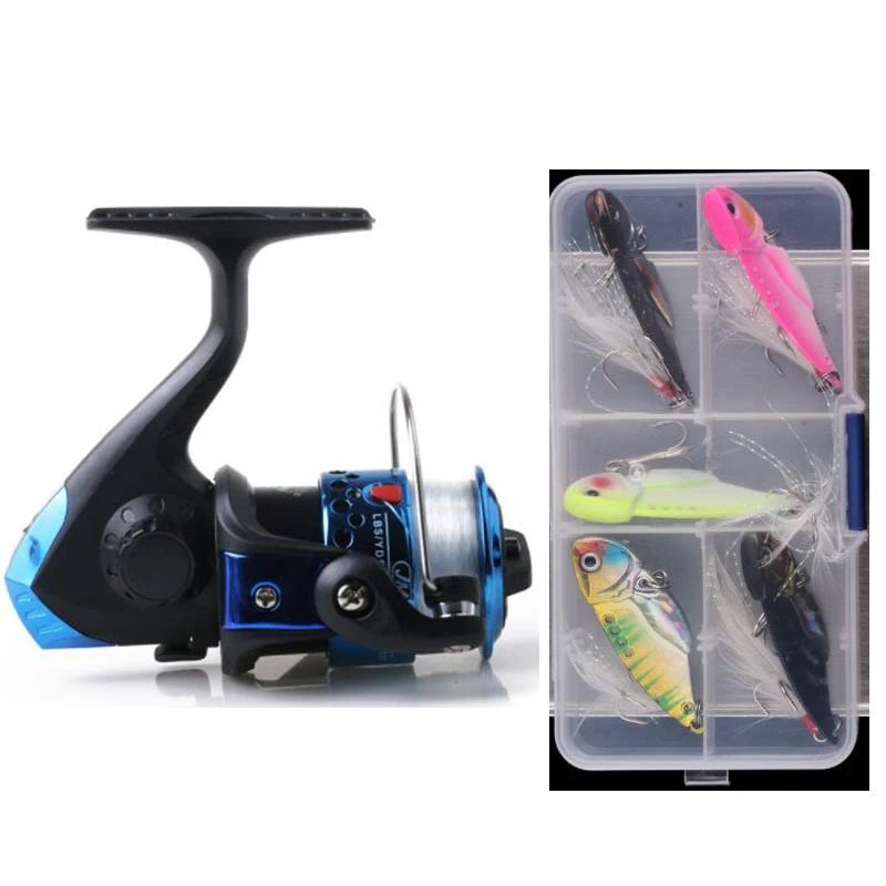 2018 Fishing Reel 5 Pcs Fish-like Fishing Bait Set Light Smooth Casting 5.2:1 Spinning Reels ALS88
2018 Fishing Reel 5 Pcs Fish-like Fishing Bait Set Light Smooth Casting 5.2:1 Spinning Reels ALS88