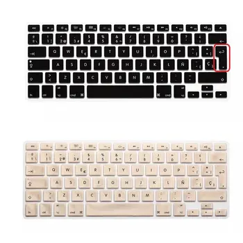 EU Spanish Version Keyboard Cover Skin For New MacBook Pro 13" A1706 and Pro 15" A1707 With Touch Bar (2016 Release) Protector
EU Spanish Version Keyboard Cover Skin For New MacBook Pro 13" A1706 and Pro 15" A1707 With Touch Bar (2016 Release) Protector