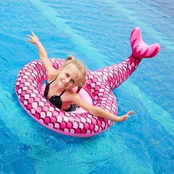 Mermaid Baby Swimming Ring Inflatable Kids Float Seat Pool Tools Safety Floater Loop-proof Life-saving Ring For Child Children
Mermaid Baby Swimming Ring Inflatable Kids Float Seat Pool Tools Safety Floater Loop-proof Life-saving Ring For Child Children