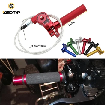 ZSDTRP Universal CNC Aluminum 7/8'' 22mm Throttle Grip Quick Twister + Throttle Cable CRF50 70 110 125 250 Dirt Pit Bike
ZSDTRP Universal CNC Aluminum 7/8'' 22mm Throttle Grip Quick Twister + Throttle Cable CRF50 70 110 125 250 Dirt Pit Bike