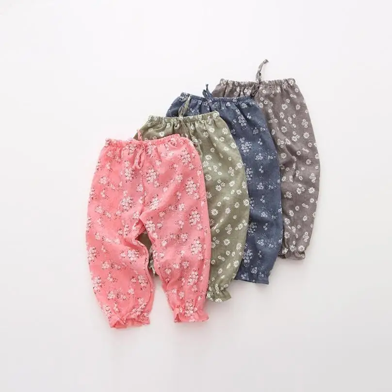 Kids Girl Baby Leggings Flower Floral Printed Pants Trousers Breathable Pants Anti-mosquito Pants Shrink Pants M5114
Kids Girl Baby Leggings Flower Floral Printed Pants Trousers Breathable Pants Anti-mosquito Pants Shrink Pants M5114