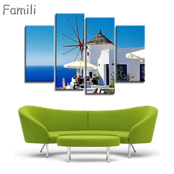 4pcs Venice Landscape Painting Venice Santorini Island Oil Paint no Framed Canvas Prints Decorations Wall Art Wall Pictures
4pcs Venice Landscape Painting Venice Santorini Island Oil Paint no Framed Canvas Prints Decorations Wall Art Wall Pictures
