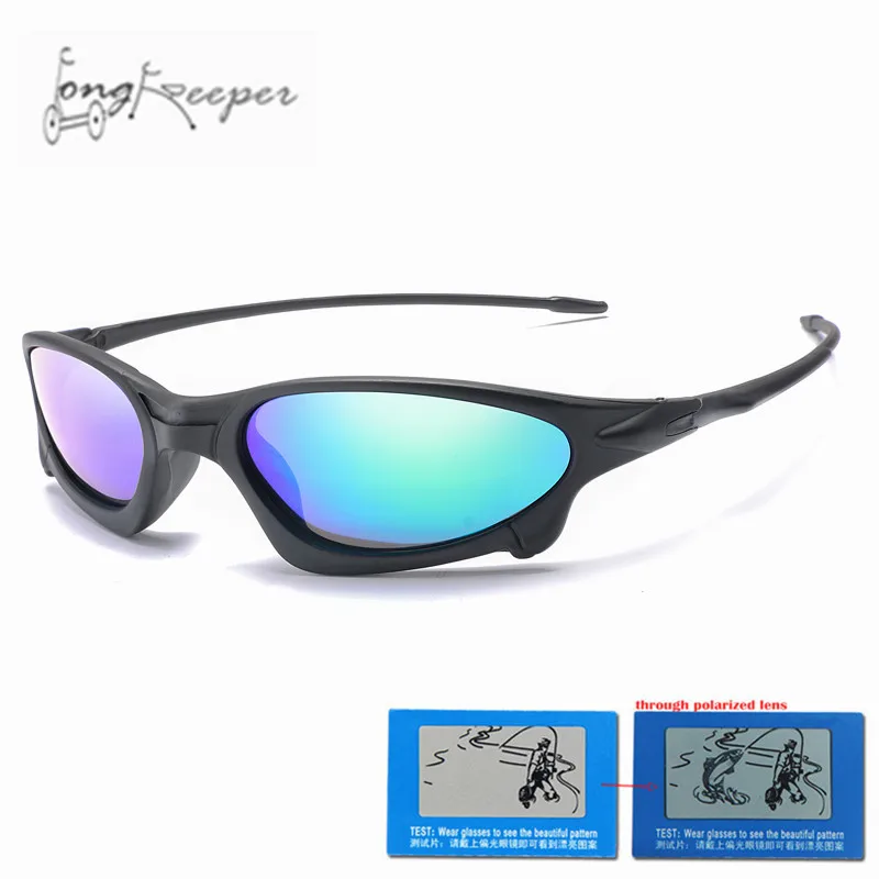 Long Keeper New Men Polarized Sunglasses HD Lens Bicycle Sun Glasses Unique Frame Safe Outdoor Sports Goggles Cycling Eyewear