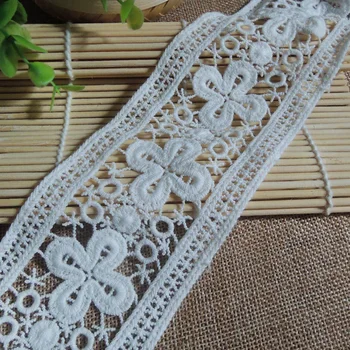 3 Yards / Water Soluble Lace Edging, Lace Decoration, Pure Cotton Accessories, DIY Handmade Material Width 6.2cm YS0209
3 Yards / Water Soluble Lace Edging, Lace Decoration, Pure Cotton Accessories, DIY Handmade Material Width 6.2cm YS0209