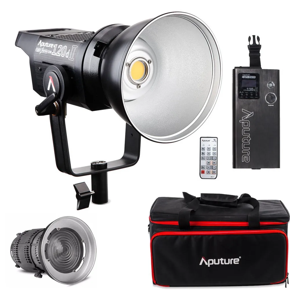 Aputure LS 120D II 120d Mark II Light Storm COB LED Studio Light Kit LED Bowens Mount Continuous Video Light with Light Stand
Aputure LS 120D II 120d Mark II Light Storm COB LED Studio Light Kit LED Bowens Mount Continuous Video Light with Light Stand