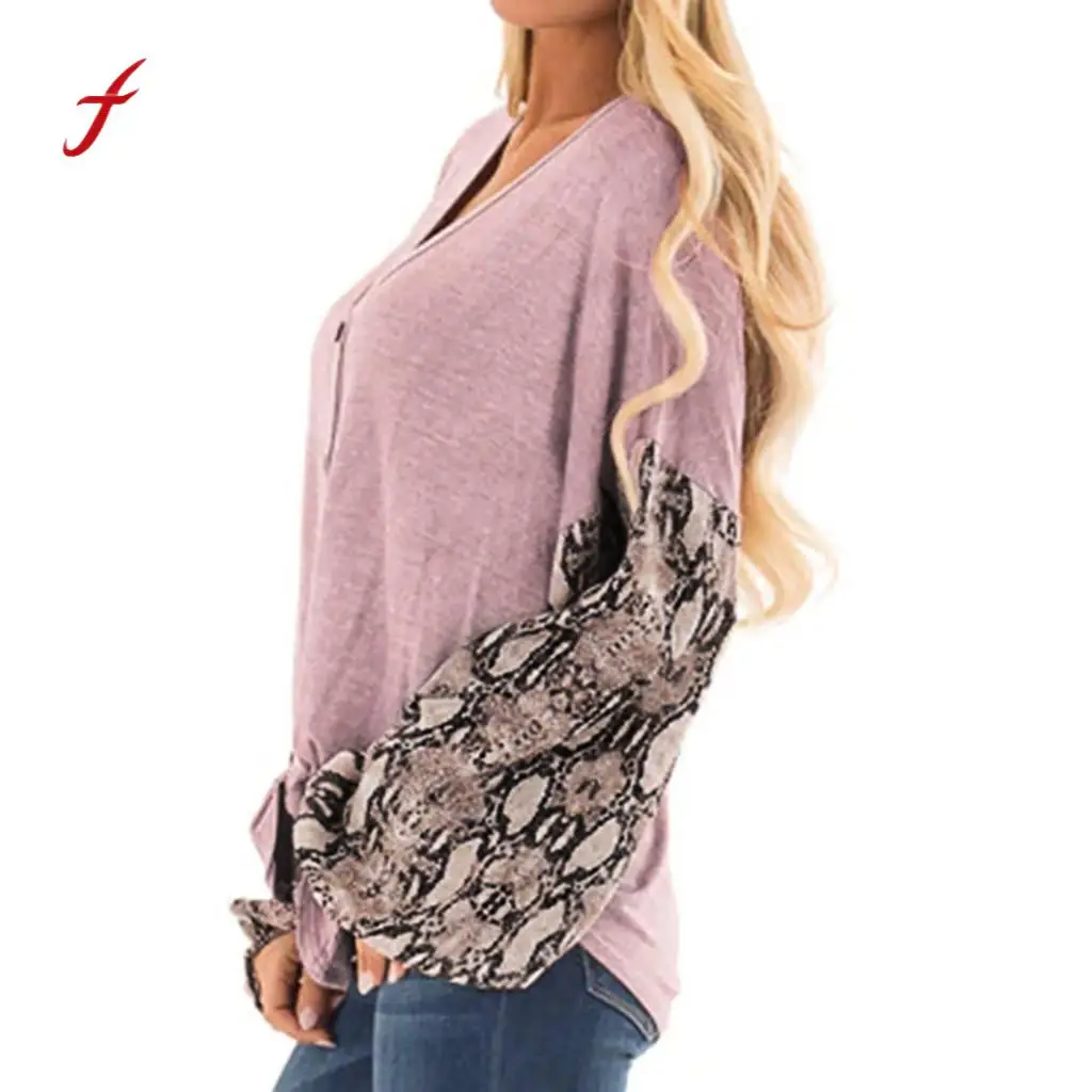 T shirt women Round Neck Long Lantern Sleeve Top Splicing Knotted Snake roupas Femininas Funny Tee Shirt For Female Top Clothes
T shirt women Round Neck Long Lantern Sleeve Top Splicing Knotted Snake roupas Femininas Funny Tee Shirt For Female Top Clothes